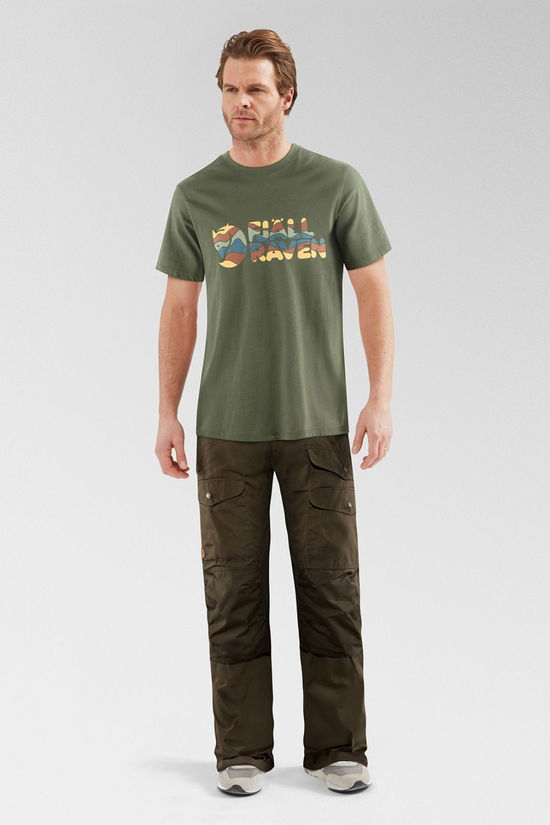 Fjallraven Mens Vidda Pro Ventilated Trousers Dark Olive