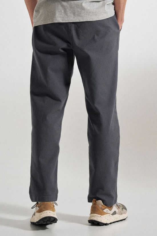 Passenger Mens Adventurer Organic Canvas Trousers Charcoal