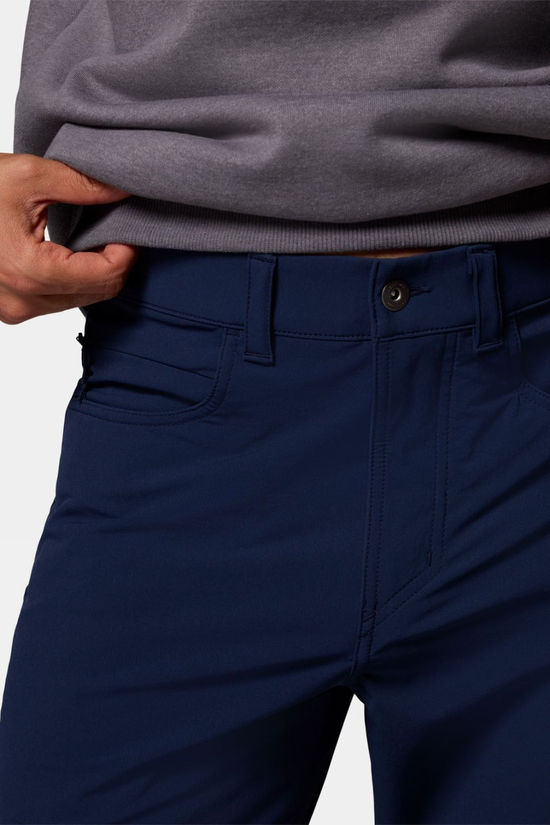 Columbia Mens Roc Tech 5 Pocket Trousers Collegiate Navy