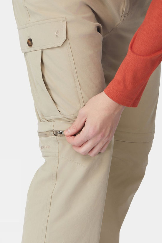 Ayacucho Mens Jungle Travel Zip-Off Trousers II Trench Coat
