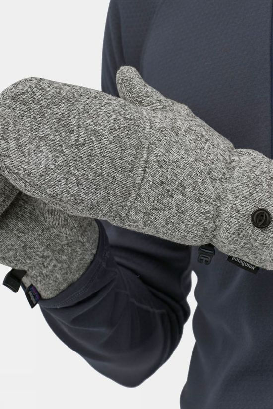 Patagonia Better Sweater Gloves Birch White