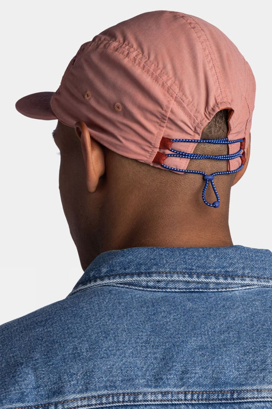 Buff Unisex 5 Panel Explore Cap Slen Damask