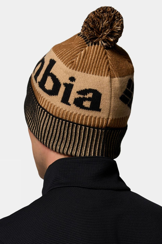 Columbia Unisex Polar Powder III Beanie Black, Camel Brown, Canoe