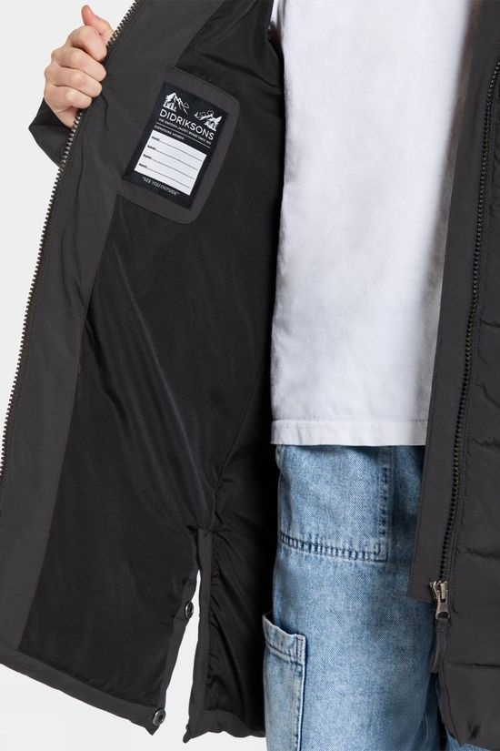Didriksons Kids Olivin Parka Black