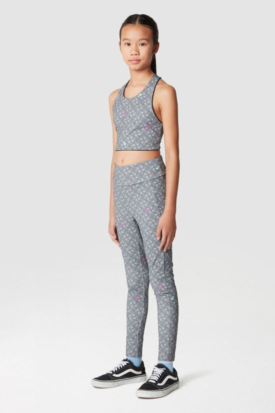 The North Face Girls Never Stop Reversible Tanklette 14+ Tnf Black/Smoked Pearl
