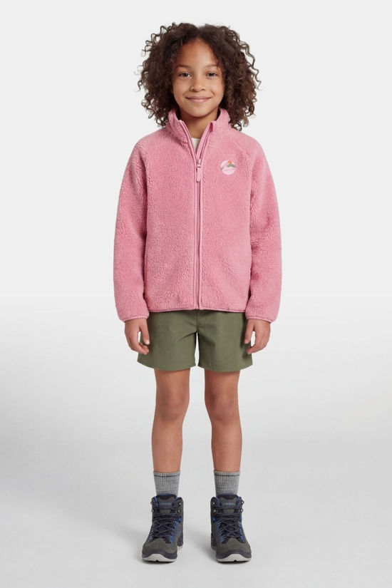 Ayacucho Kids Leyla Full Zip Fleece Foxglove