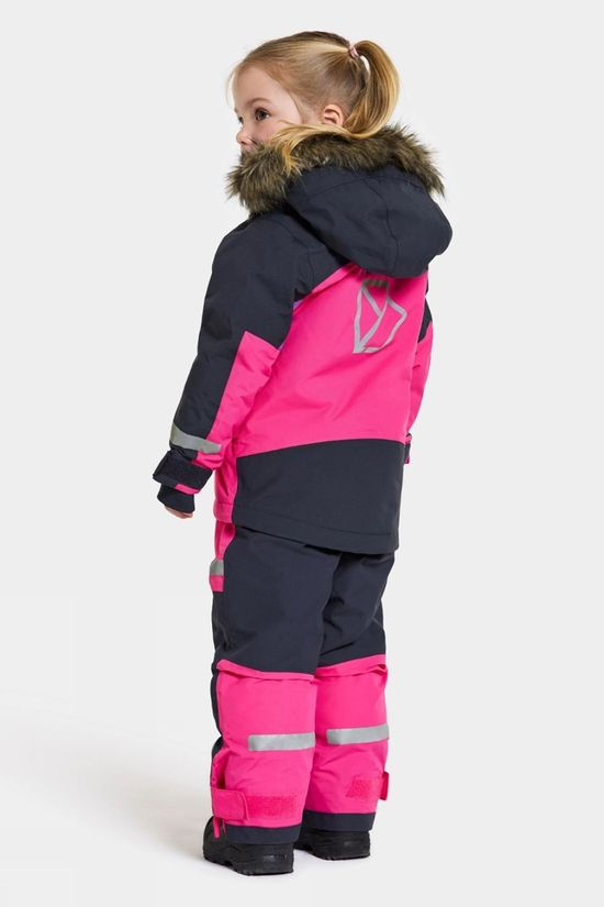 Didriksons Kids Bjärven Parka True Pink