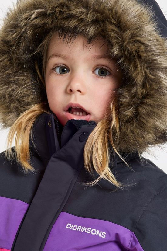 Didriksons Kids Bjärven Parka True Pink