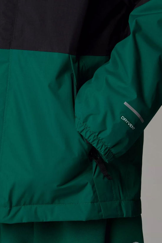 The North Face Youth Warm Antora Rain Jacket 14+ Evergreen