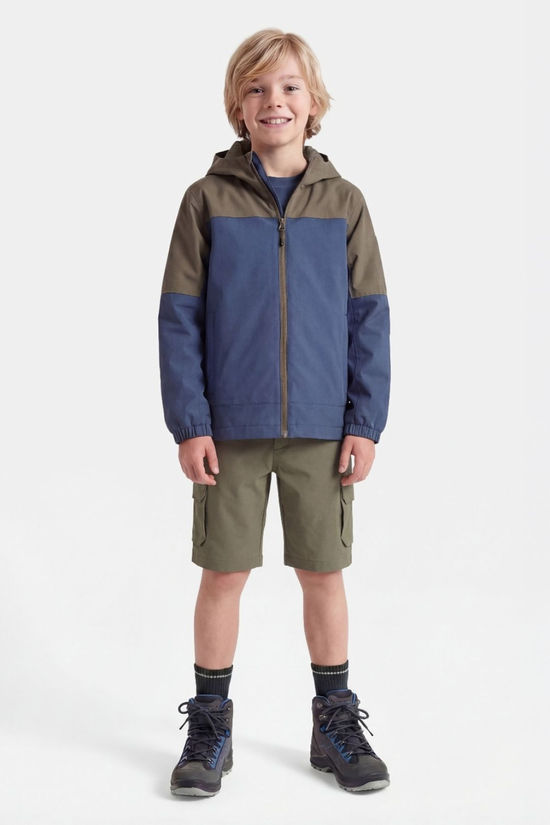 Ayacucho Kids Parchment Jacket Dark Denim / Granite Grey