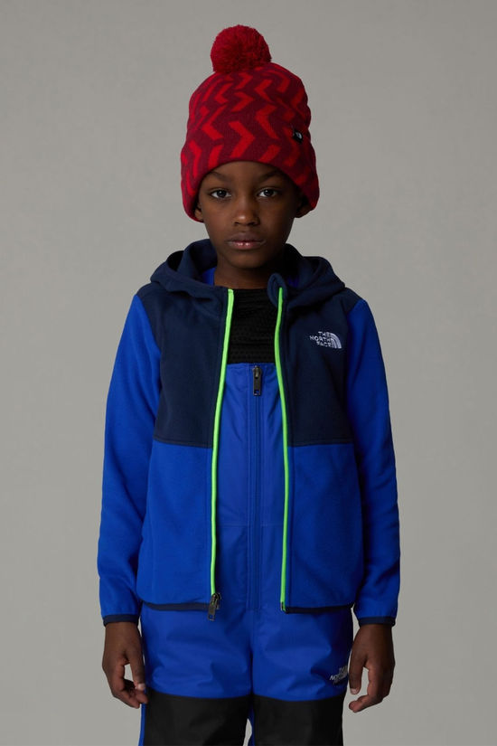 The North Face Kids Glacier Full-Zip Hooded Fleece Jacket Tnf Blue