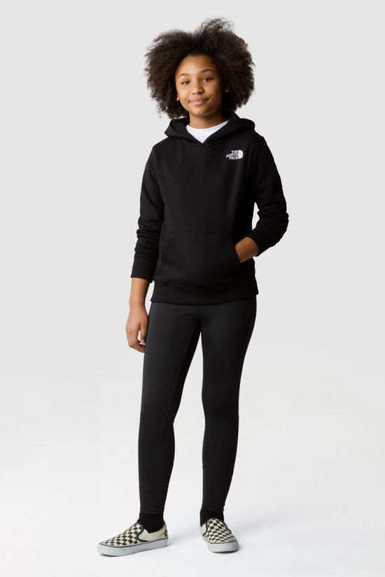 The North Face Teen Never Stop Quarter Zip Top Tnf Black