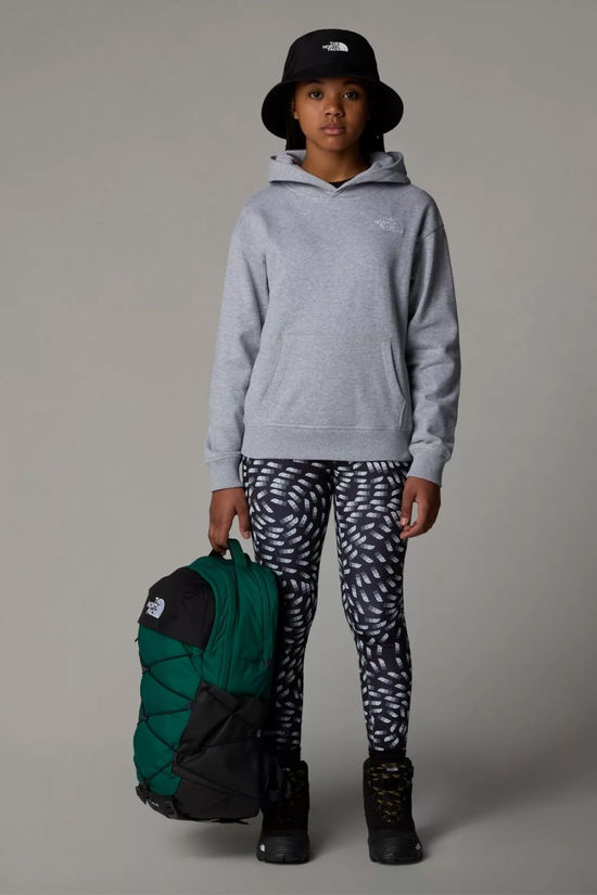 The North Face Teen Essential Oversized Hoodie Sweatshirt  Tnf Light Grey Heather