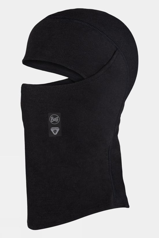 Buff Kids Thermonet Hinged Balaclava - Solid Black Solid Black