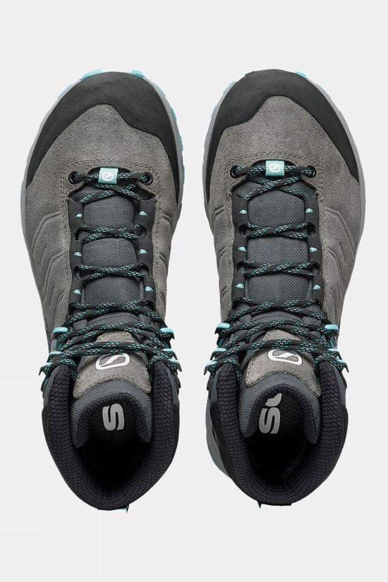 Scarpa Womens Rush TRK GTX Boots Midgray/Aqua