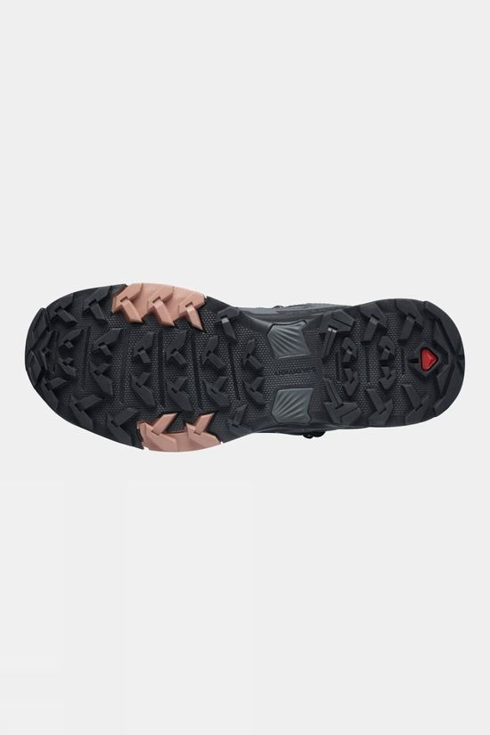 Salomon Womens X Ultra 4 Mid GTX Boots Ebony/Mocha Mousse/Almond Cream