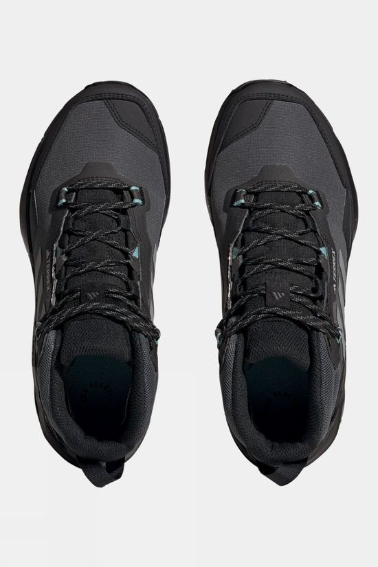 Adidas Womens Terrex AX4 Mid GTX Boots Core Black/Grey Three/Mint Ton
