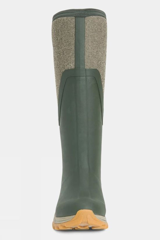 Muck Boot Womens Arctic Sport II Wellington Boots Dark Green/ Ecru
