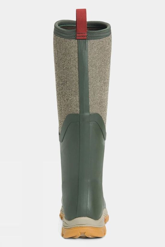 Muck Boot Womens Arctic Sport II Wellington Boots Dark Green/ Ecru