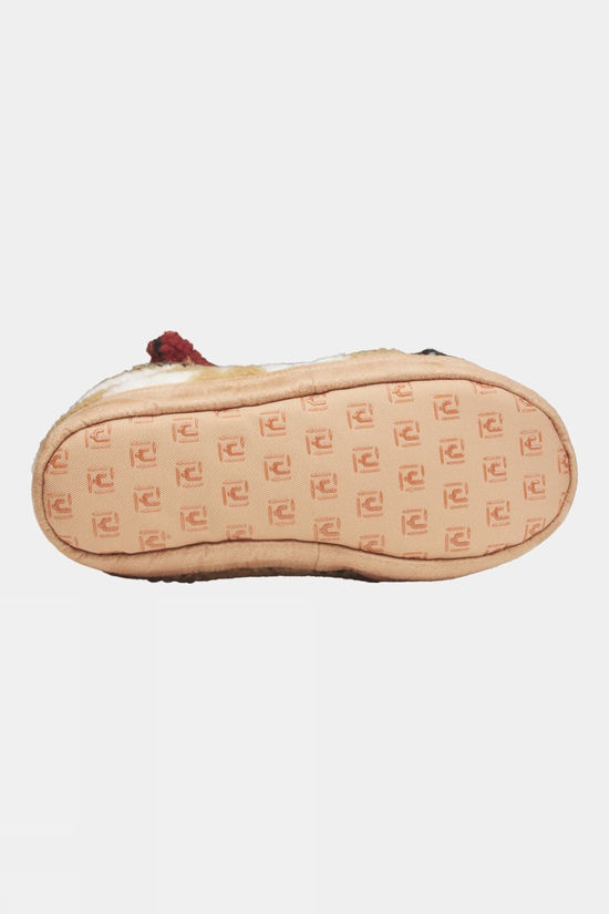 Ayacucho Unisex Printed High Loft Slippers Fired Earth/Black Print