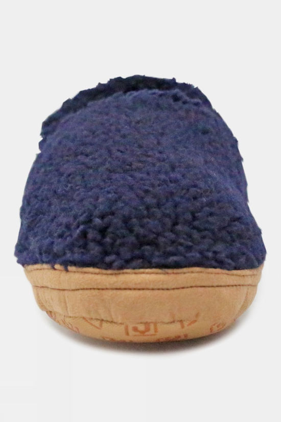 Ayacucho Unisex Low Sherpa Slippers Navy