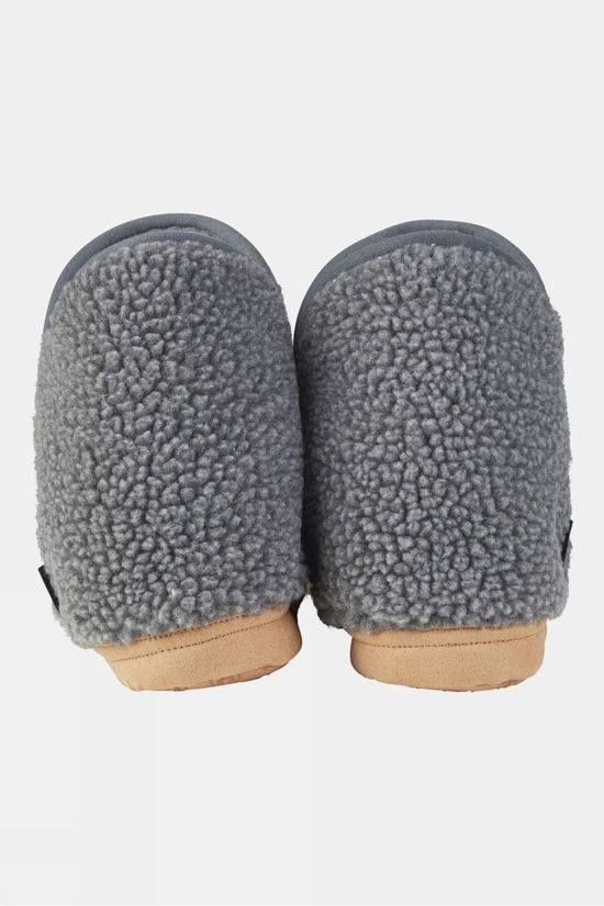 Ayacucho Unisex Sherpa Slippers Grey