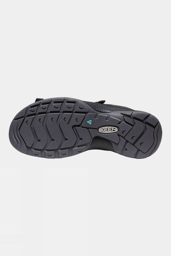 Keen Womens Astoria West Open Toe Sandals Black/Black