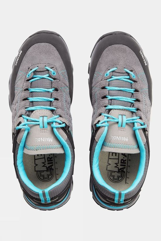 Meindl Womens Ontario GTX Shoes Grey/Azure