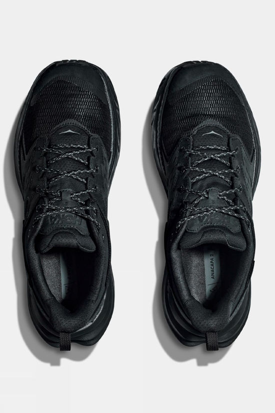 Hoka Mens Anacapa 2 Low GTX Shoes Black/Black