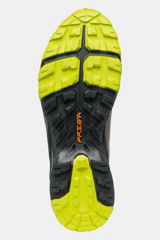 Scarpa Mens Rush Trail GTX Shoes Titanium/Lime