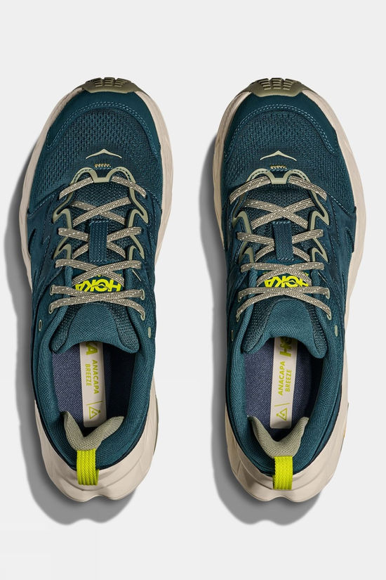 Hoka Mens Anacapa Breeze Low Shoes Blue Twilight / Oat Milk