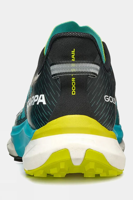 Scarpa Mens Golden Gate 2 ATR Shoes Azure/Lime