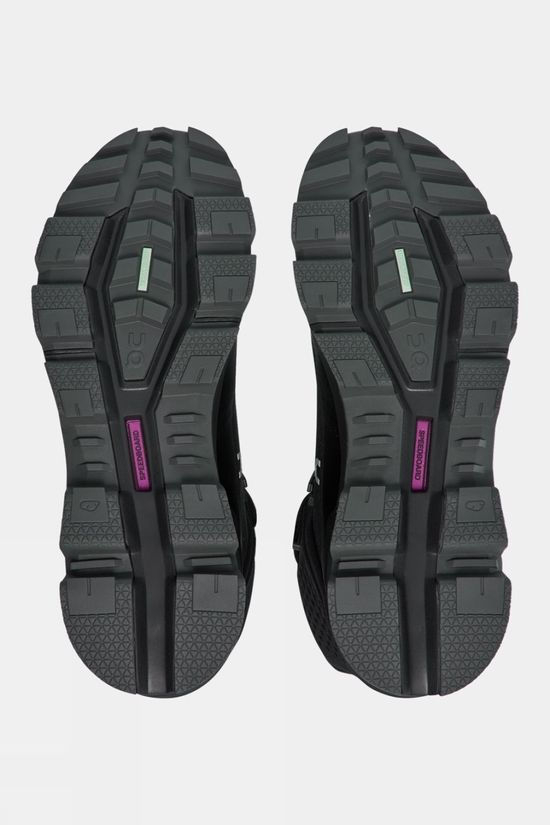 On Mens Cloudrock 2 Waterproof Boots Black | Eclipse