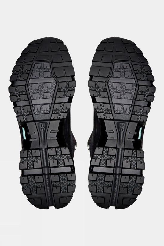 On Mens Cloudrock Mid Waterproof Boots Black | Black
