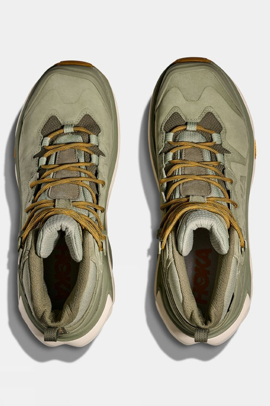 Hoka Mens Kaha 3 GTX Boots Sea Moss / Oat Milk