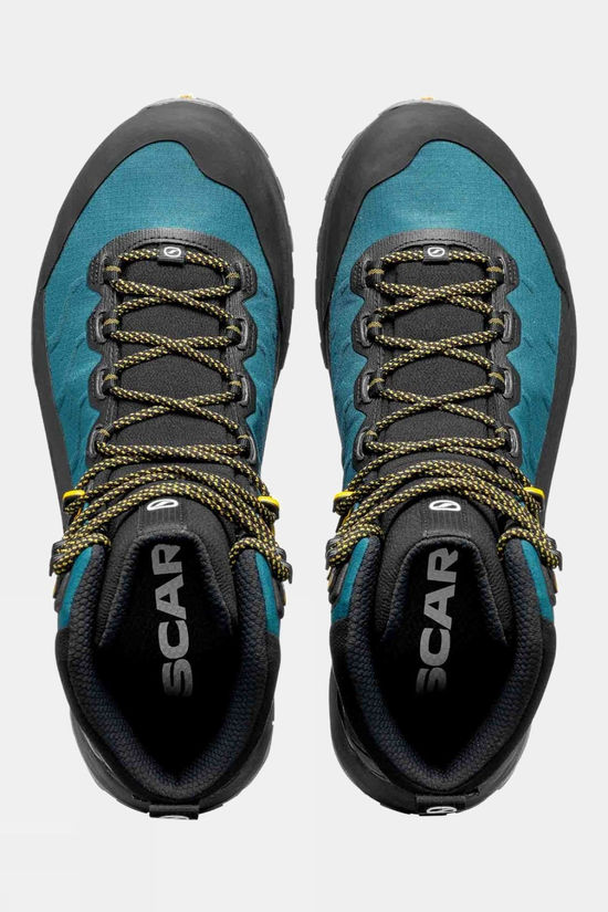 Scarpa Mens Rush TRK LT GTX Boots Petrol/Mustard