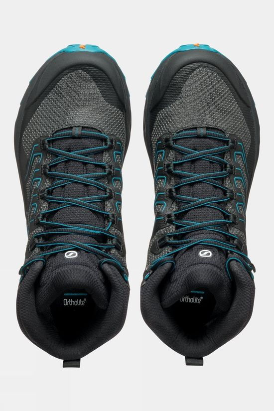 Scarpa Mens Rush 2 Mid GTX Boots Black/ Blue