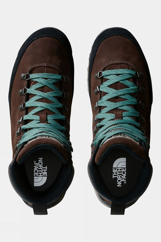 The North Face Mens Back To Berkeley IV Leather Boots Demitasse Brown/Tnf Black