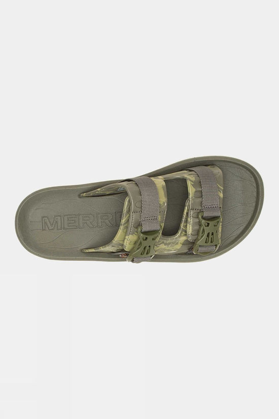 Merrell Mens Hut Ultra Wrap Sandals Olive