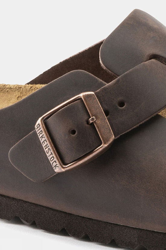 Birkenstock Mens Boston Oiled Leather Clogs Habana