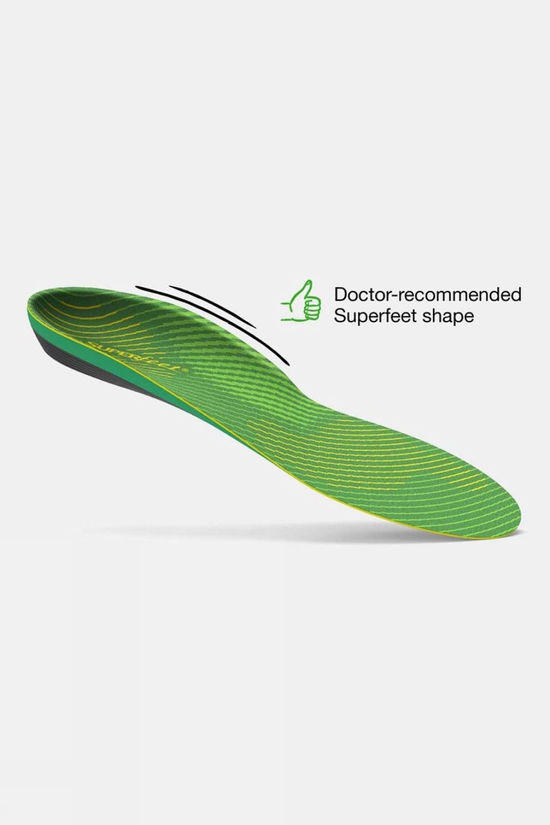 Superfeet Active Support High Arch Insoles  Citron