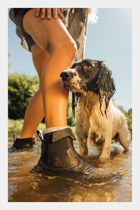 Muck Boot Womens Apex Zip Short Boots Black