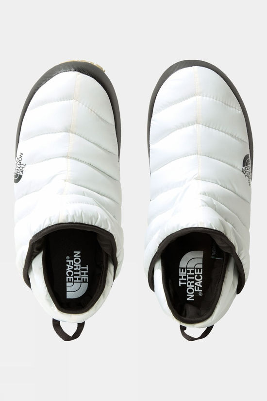 The North Face Womens ThermoBall Traction Bootie Mules Slippers Gardenia White/Tnf Black