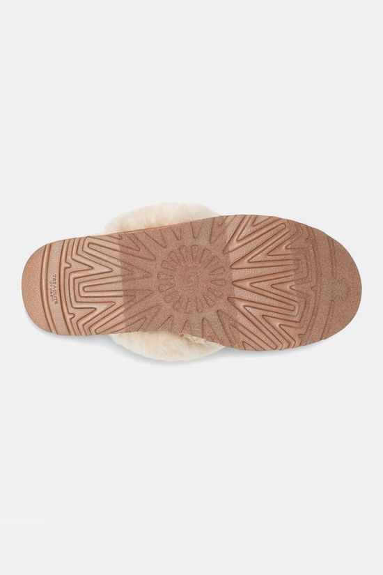 UGG Womens Cosy Knit Slippers Cream