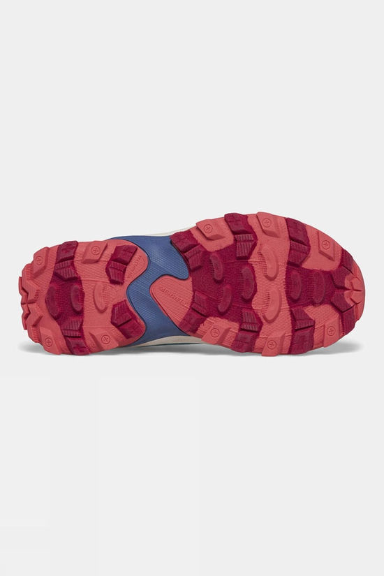 Merrell Kids Moab Speed 2 Low Waterproof Shoes Turquoise/Coral