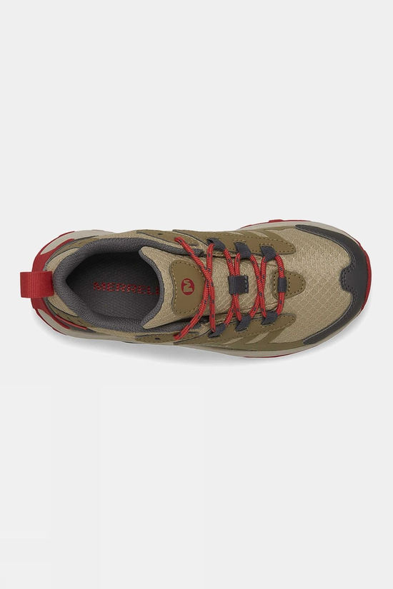 Merrell Kids Moab Speed 2 Low Waterproof Shoes Coyote
