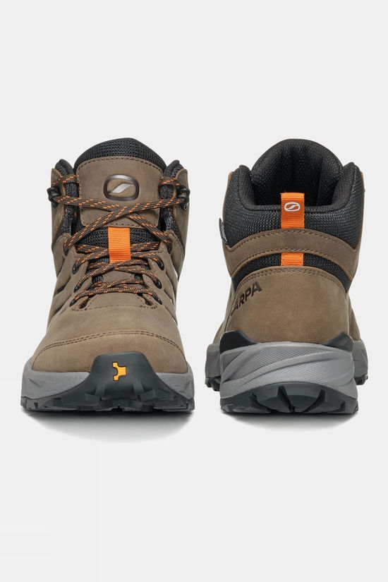 Scarpa Youth Rush Pro Waterproof Boots Anthracite/Rust Orange