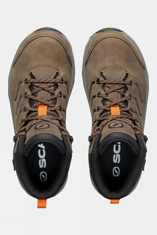 Scarpa Youth Rush Pro Waterproof Boots Anthracite/Rust Orange
