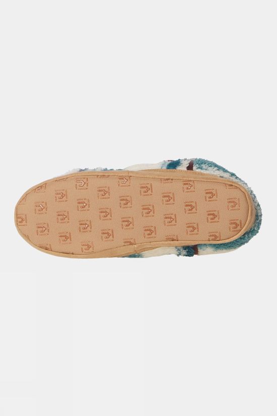 Ayacucho Kids Printed High Loft Slippers II Ecru / Mediterranea