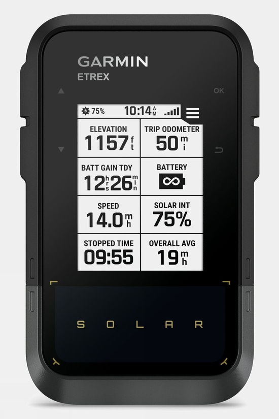 Garmin eTrex Solar GPS Black